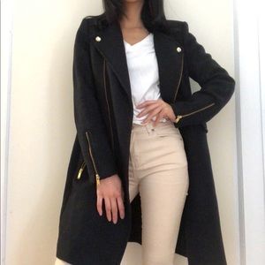 Zara woman’s black coat